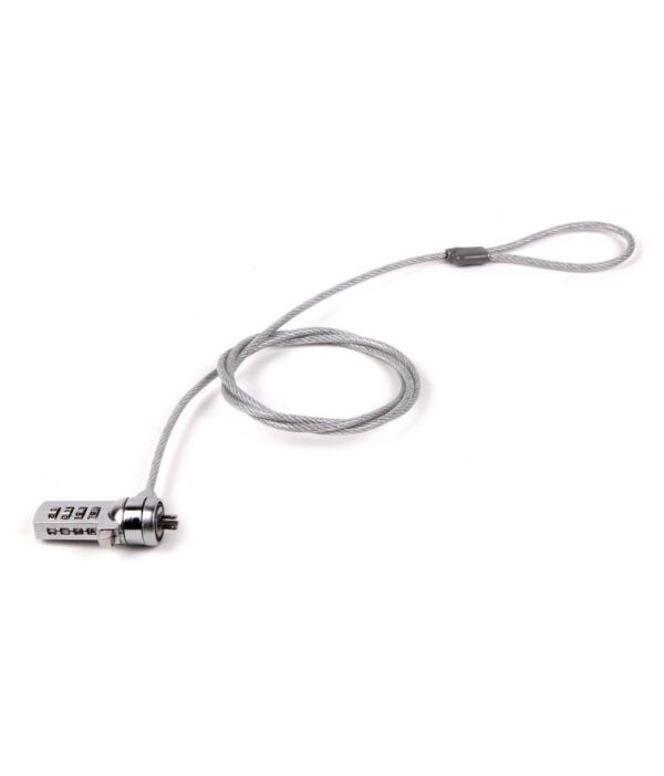 Iconnect World Security Cable For Notebook/laptop Lock With Numbers Fits In Kensington Slot