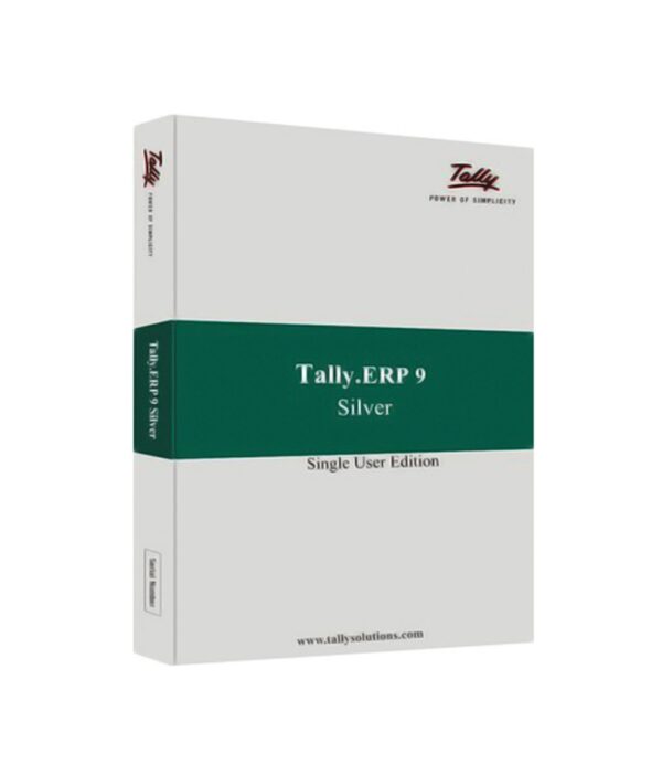 Tally Accounting Software Tally ERP 9 Silver Software