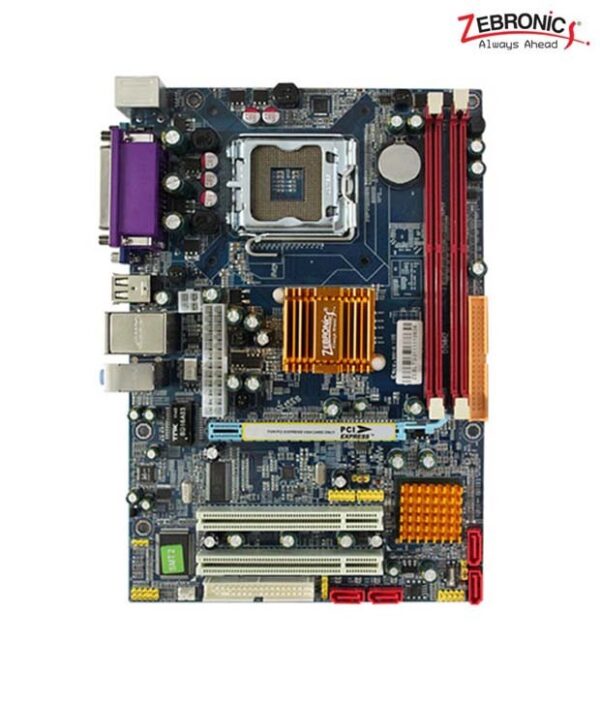 Zebronics G31-775 Socket MotherBoard with Lan + Sata