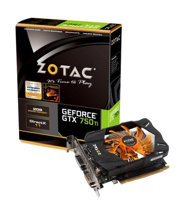 ZOTAC NVIDIA GeForce GTX 750  Ti (ZT-70601-10M) 2GB GDDR5 Graphics  Card