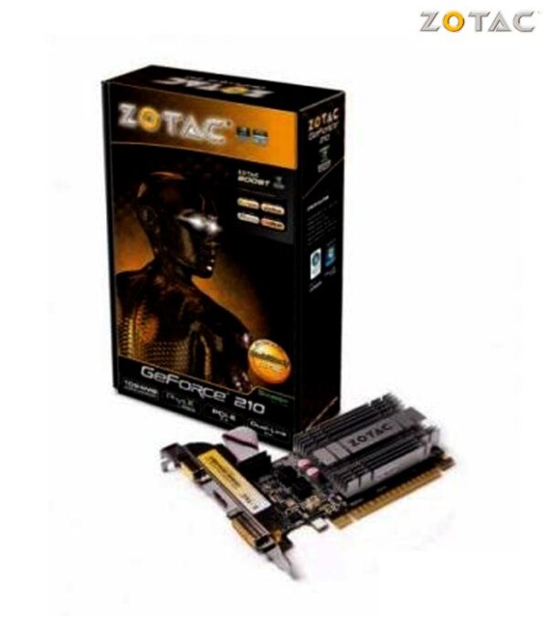 ZOTAC NVIDIA GeForce GT 210  1GB DDR3 Graphics Card