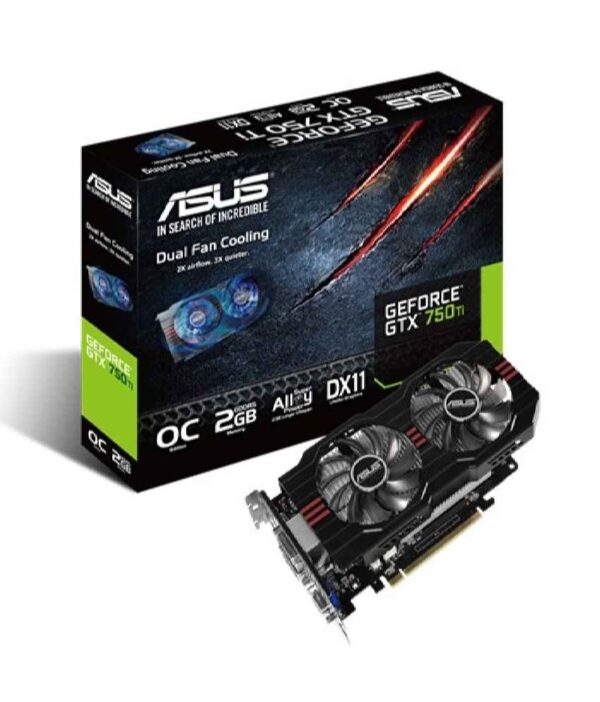 Asus NVIDIA GeForce GTX 750 TI  2GB Performance Graphics