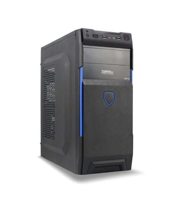 Zebronics SPY-II Desktop PC Cabinet (without SMPS) ZEB-123BL