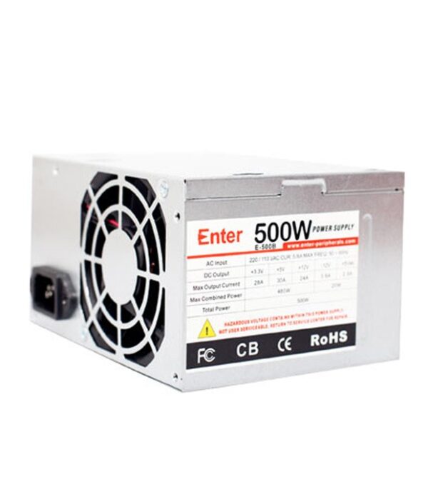 Enter Computer Power Supply 500w