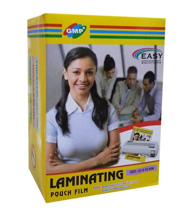 GMP 70X100X350 Micron Lamination Pouch (100 Pouch) In Box