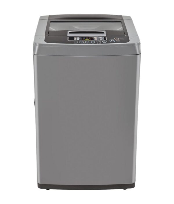 LG 6.5 Kg T7567TEELH Fully Automatic Top Load Washing Machine Middle Free Silver