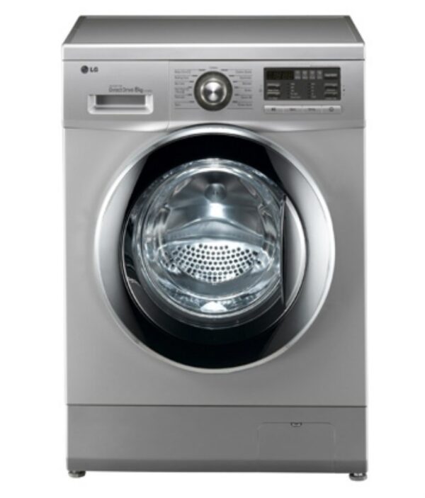 LG 8 Kg F1496TDP24 Fully Automatic Front Load Washing Machine Silver