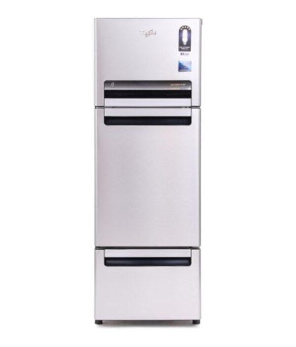 Whirlpool 240 LTR FP 263D Royal PROTTON Triple Door Refrigerator - Alpha Steel