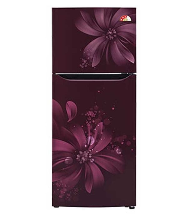 LG 255 LTR 3 Star GL-Q282SSAM Frost Free  Refrigerator - Scarlet Aster