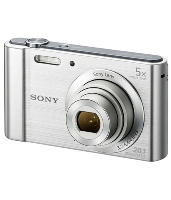 Sony Cybershot W800 20.1MP Digital Camera (Silver)