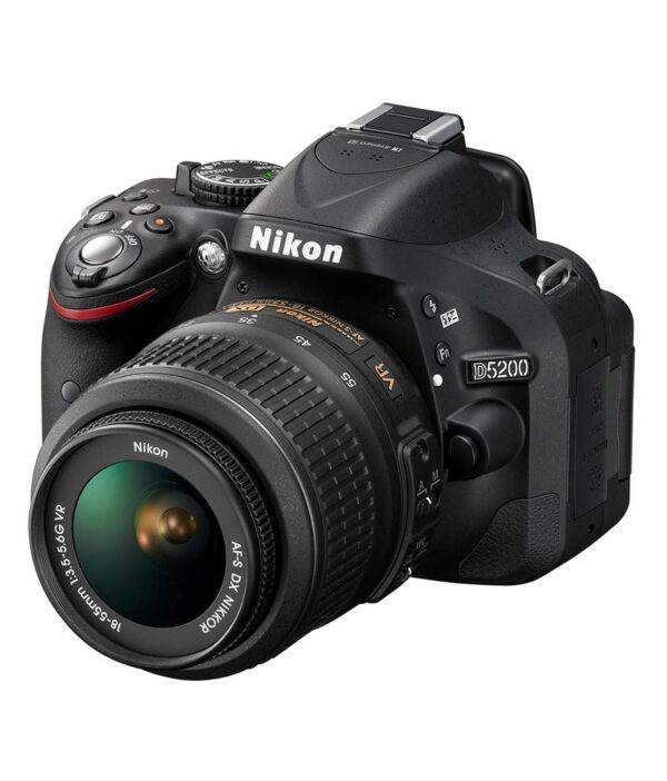 Nikon D5200 with 18-55mm Lens + 55-200mm