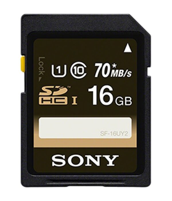 Sony SF-16UY2 16 GB SDHC Class 10 Memory Card