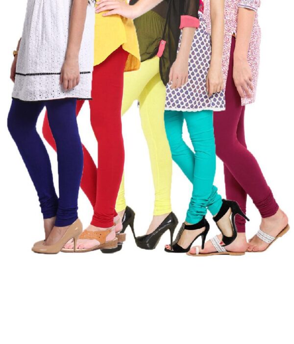 Tjaggies Combo Of 5 Stylish Free Size Leggings