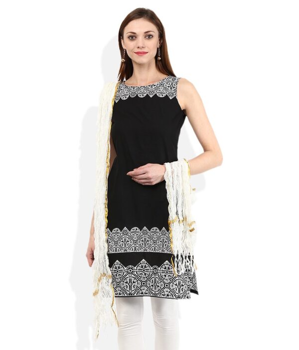 Aurelia White Dupatta