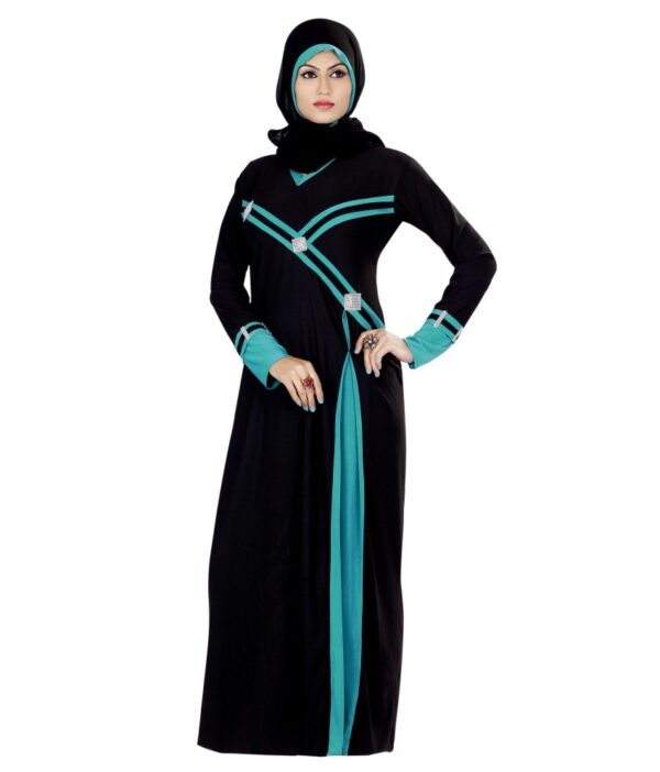Triveni Black Lycra Burqas