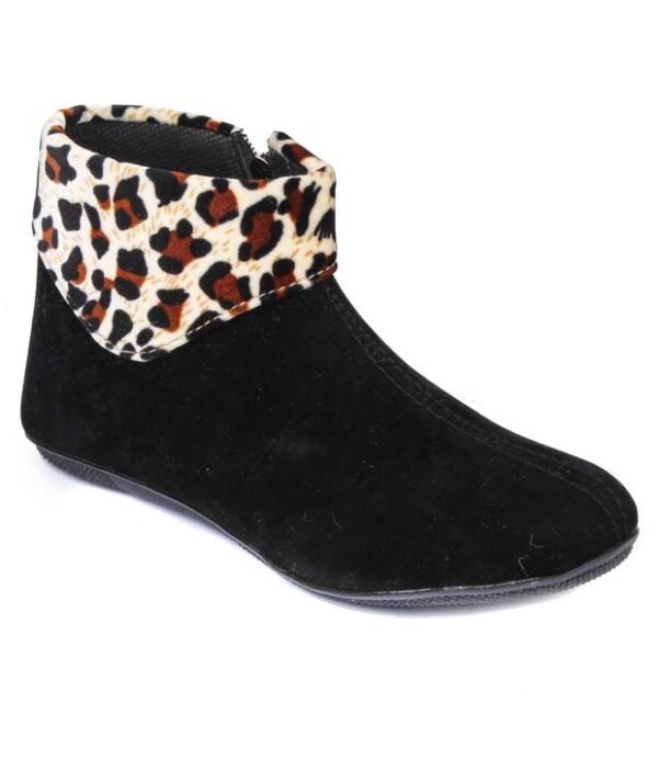 Do Bhai Beige Ankle Length Boots