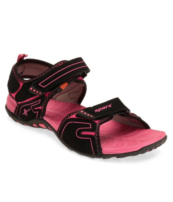 Sparx Black Floater Sandals
