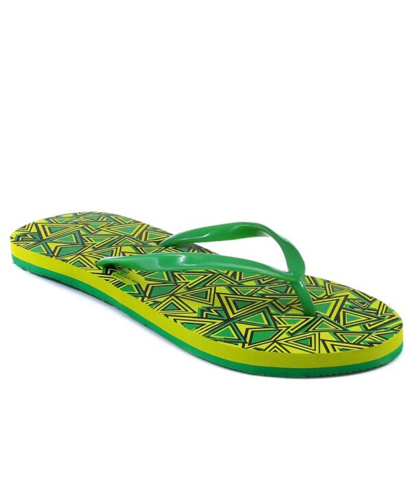 Franco Leone Green Women Flip Flops