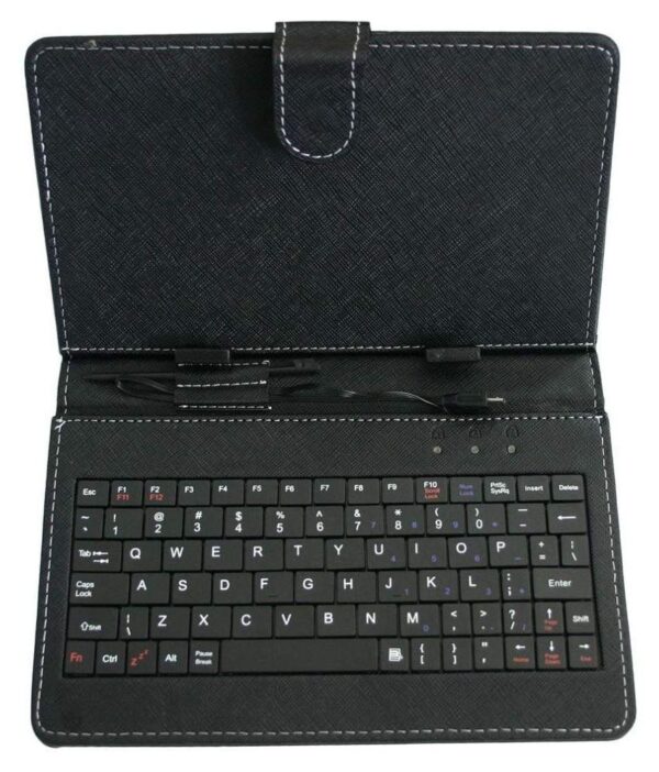 Colorkart 7 inch Flip cover Inbuilt Tablet Keyboard For HP 7 Voice Tab