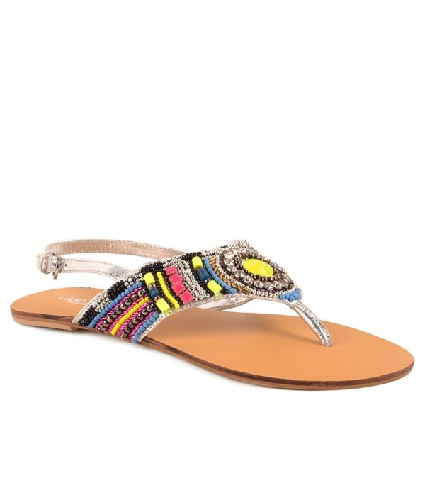 Carlton London Silver Flat Slip-on
