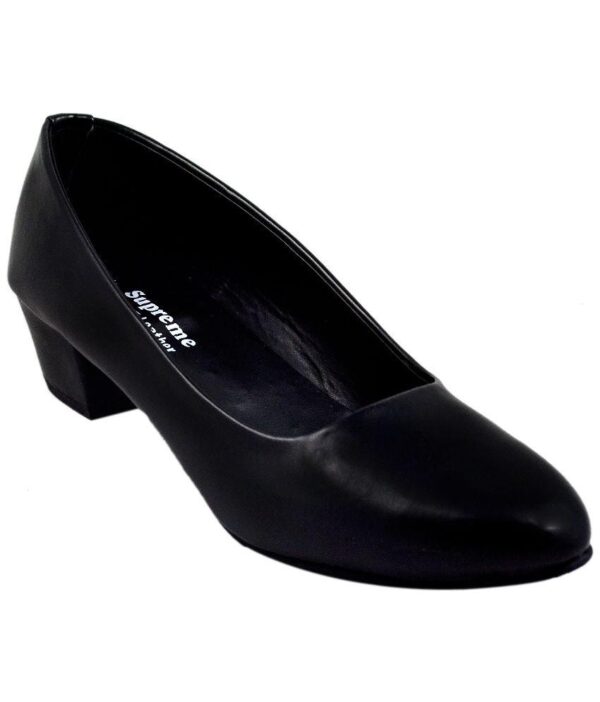 K A Enterprise Black Formal Shoes