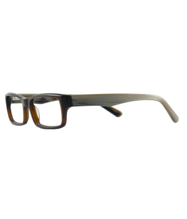 Myew Eyewear Coffee Brown Non Metal Rectangle Shape Eyeglasses Frame