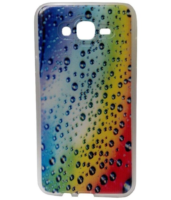 Kelpuj Printed Back Cover for Samsung Galaxy J7 -Multi Color