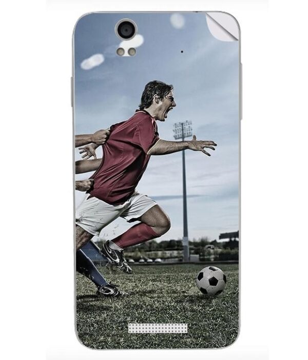 ezyPRNT Skin Sticker for Lava Iris X1 - Soccer