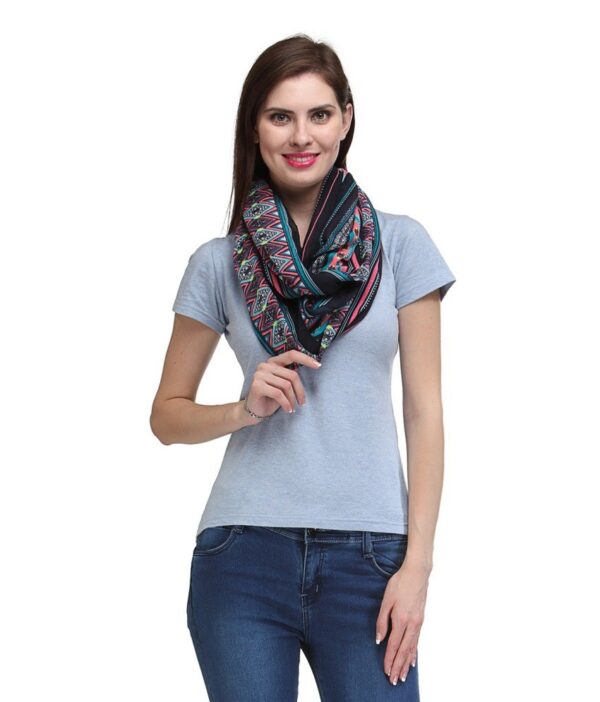Kiosha Multi Colour Cotton Casual Scarves