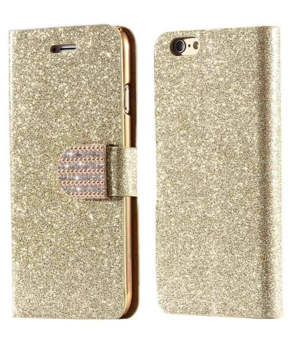 Excelsior Wallet Cover For Apple iPhone 6 - Golden