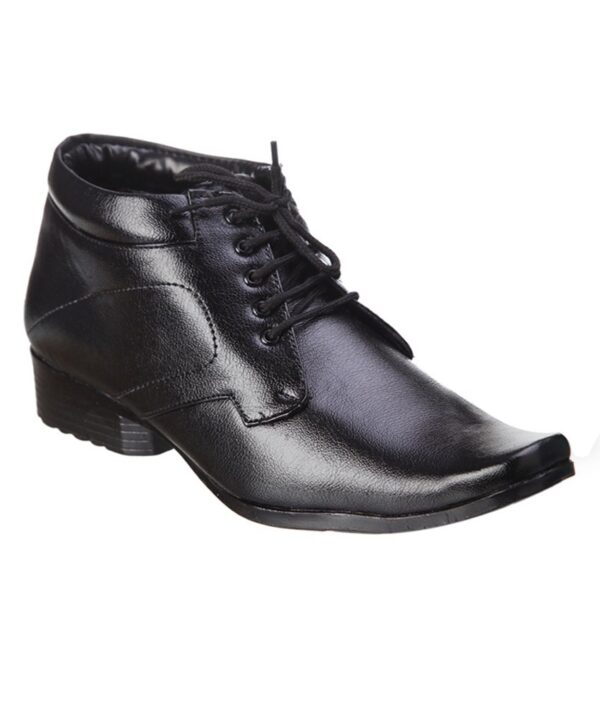 Kraasa Black Formal Shoes