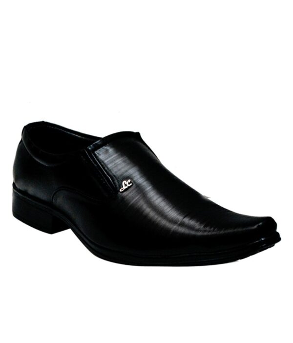 Kraasa Black Formal Shoes