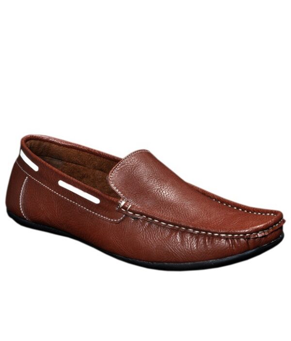 T.L.M. Stanza Brown Loafers
