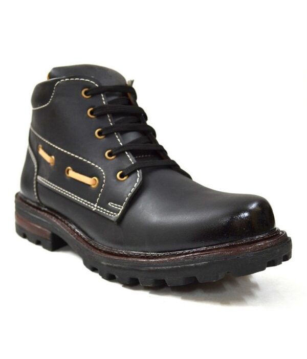 Zoot24 Black Faux Leather Boot