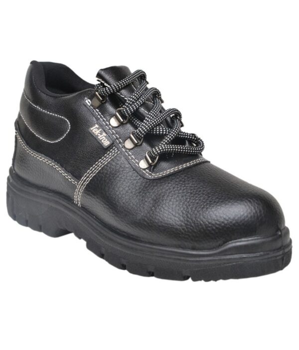 Tek-Tron Black Safety Shoes
