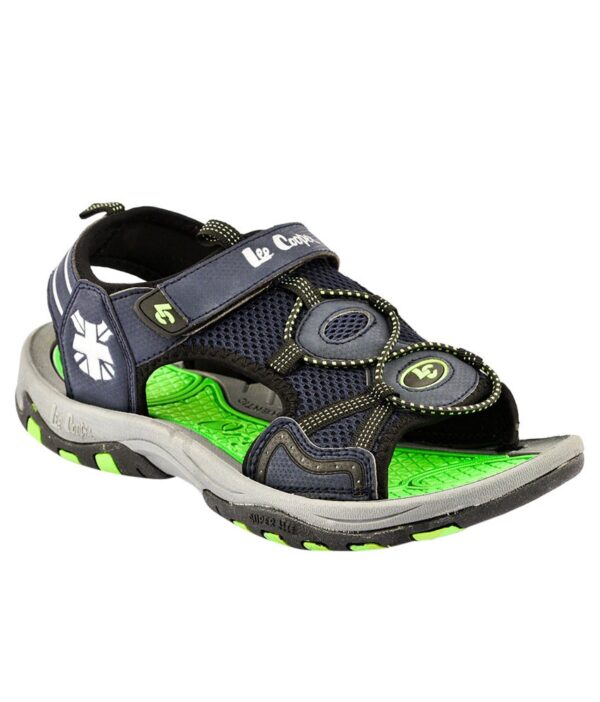 Lee Cooper Green Floater Sandals