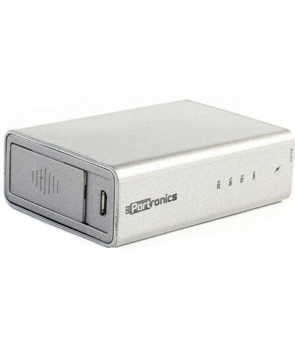 Portronics POR-275 Power Cube 5200 mAh Power Bank (steel grey gloss)