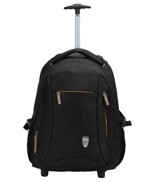 Novex Pacific Black 47 Nylon Trolley Backpack