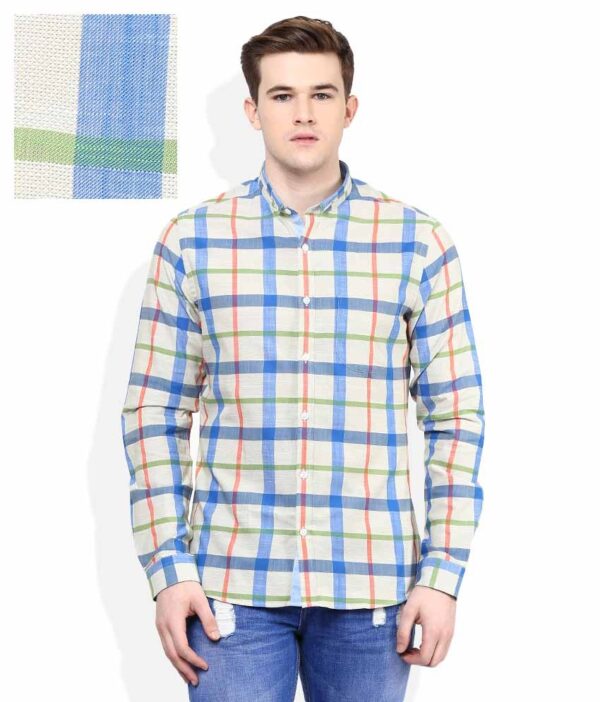 United Colors Of Benetton Beige Slim Fit Shirt