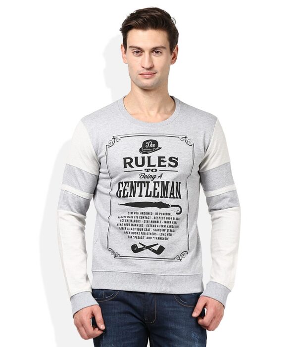 United Colors Of Benetton Grey Sweatshirt