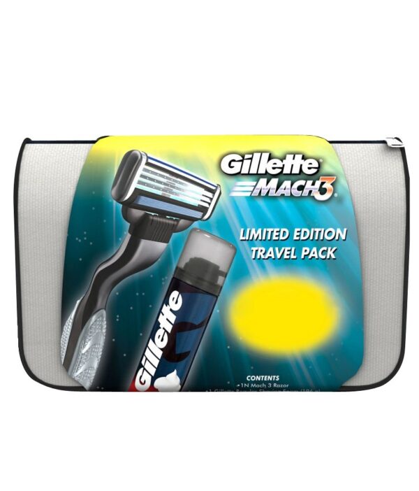 Gillette Mach3 Limited Edition Travel Pack