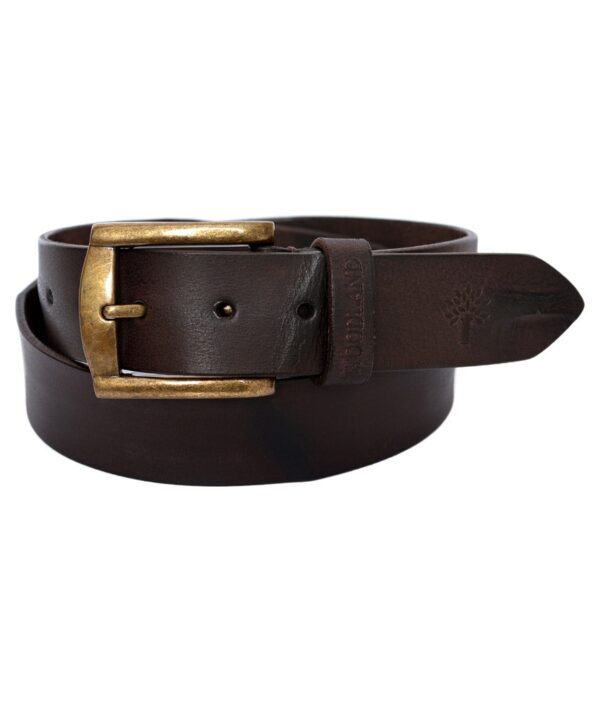 Woodland Brown Leather Casual Belt