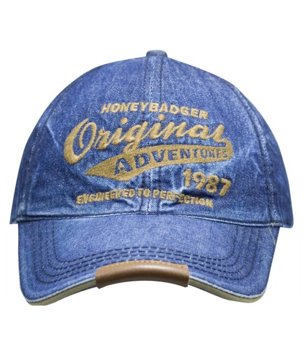 HoneyBadger Navy Cotton Baseball Cap
