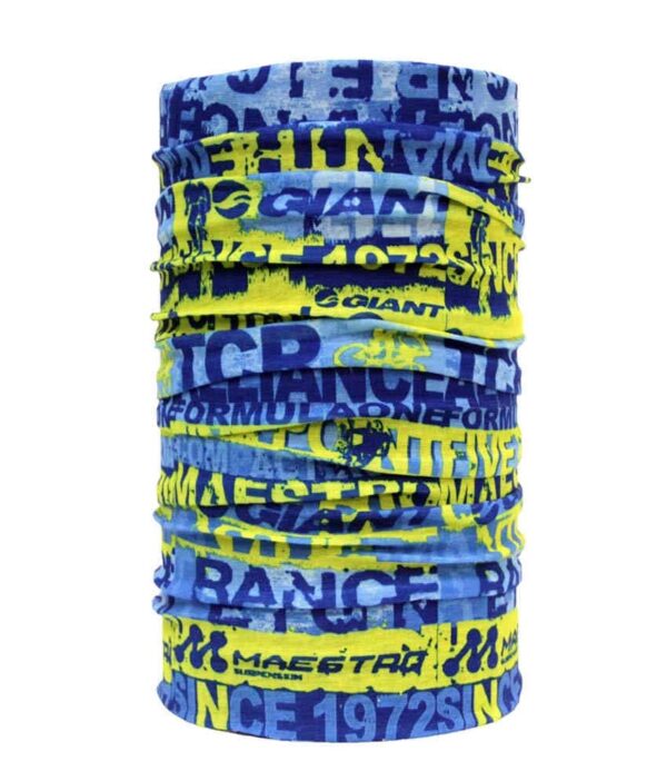 Noise Blue Polyester Bandana