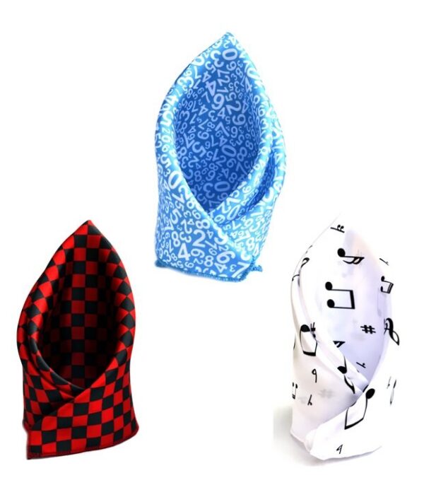 Urban Diseno Printed Pocket Squares - Pack of 3