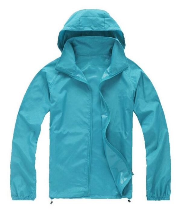 Motorev Premium Blue Rain Coat With Free Carry Bag