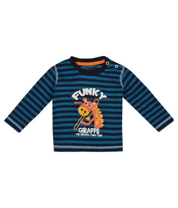 Gini & Jony Blue Half Sleeves T Shirts