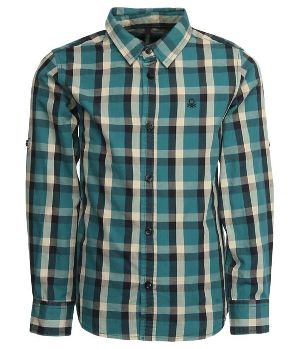 United Colors Of Benetton Multicolored Checked Shirt