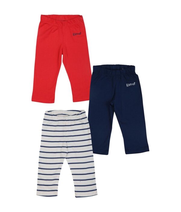 Karrot by Shoppers Stop Multicolour Cotton Pyjamas for Girls (Pack of 3)
