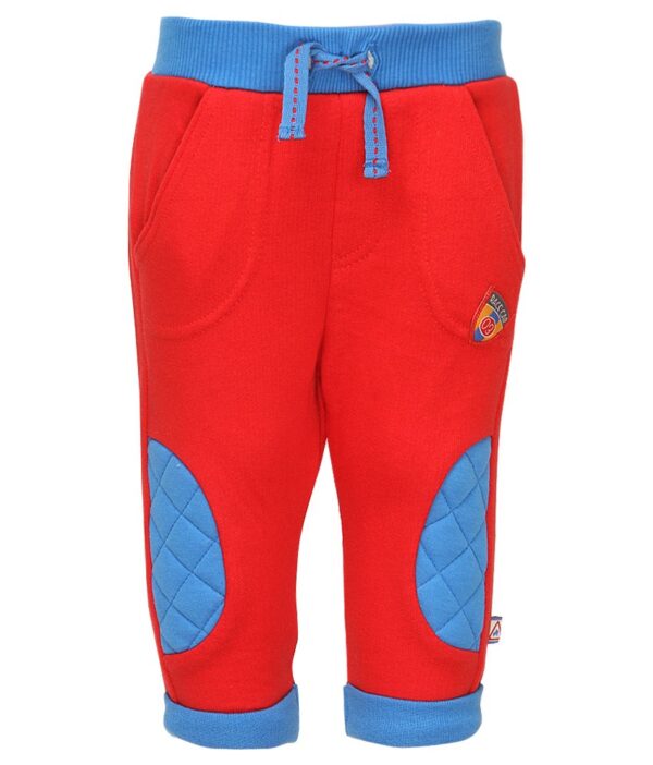 FS MiniKlub Red Regular Fit Trousers